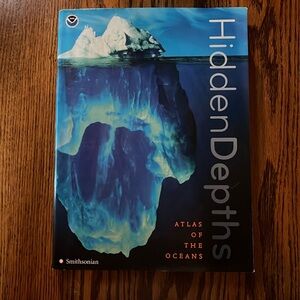 Hidden depths atlas of the oceans hardcover coffee table book 2007